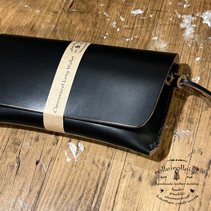 クロムエクセル長財布 Long Wallet(Chromexcel/black/Horween