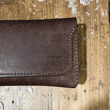 New!デザイン プエブロ長財布 Long Wallet(Castagno/pueblo)Lot#437