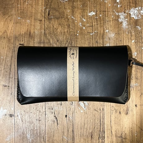 クロムエクセル長財布 Long Wallet(Chromexcel/black/Horween)Lot#391
