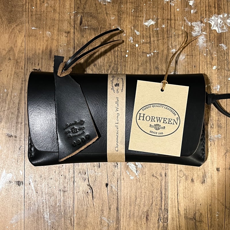 クロムエクセル長財布 Long Wallet(Chromexcel/black/Horween