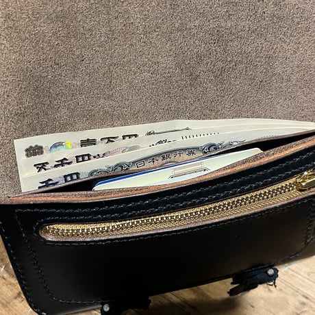 クロムエクセル長財布 Long Wallet(Chromexcel/black/Horween)Lot#402
