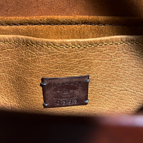 クラッチハンドバッグ Clutch handbag(#023赤茶/maremma box)Lot#393