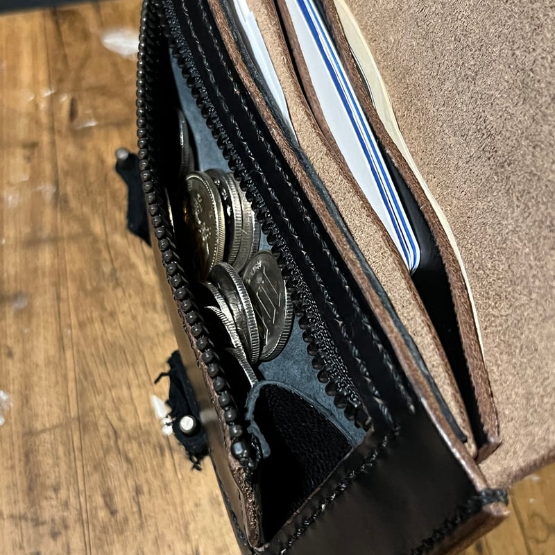 クロムエクセル長財布 Long Wallet(Chromexcel/black/Horween