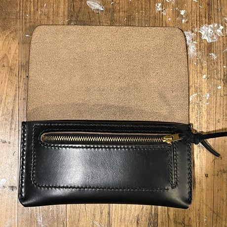 クロムエクセル長財布 Long Wallet(Chromexcel/black/Horween)Lot#389
