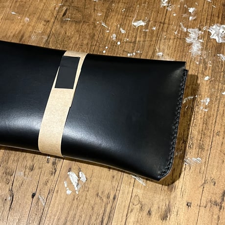 クロムエクセル長財布 Long Wallet(Chromexcel/black/Horween)Lot#391
