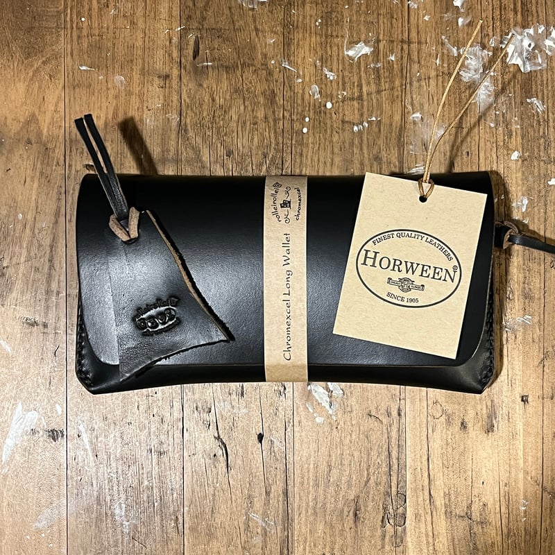 クロムエクセル長財布 Long Wallet(Chromexcel/black/Horween