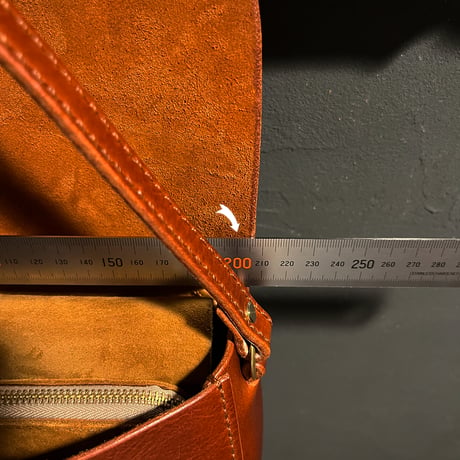 クラッチハンドバッグ Clutch handbag(#023赤茶/maremma box)Lot#393