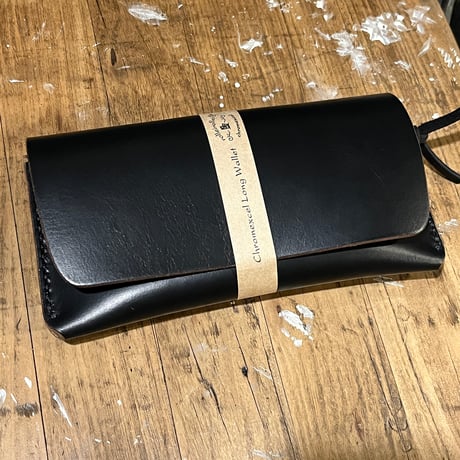 クロムエクセル長財布 Long Wallet(Chromexcel/black/Horween)Lot#389