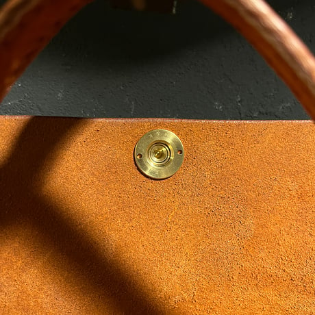 クラッチハンドバッグ Clutch handbag(#023赤茶/maremma box)Lot#393