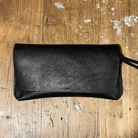 kudu革長財布 Long Wallet (black/suede/kudu)Lot#411
