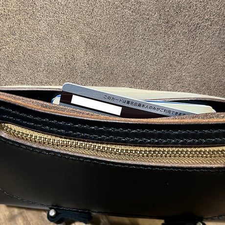 クロムエクセル長財布 Long Wallet(Chromexcel/black/Horween)Lot#402