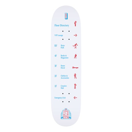 AURUM Floor Directory Skateboard