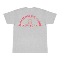 AURUM Location Tee – New York (Ash x Red)