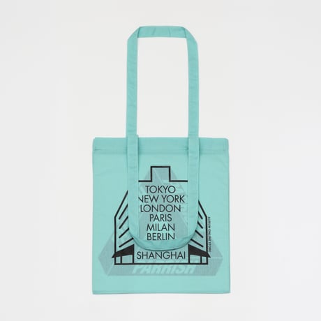AURUM LP Tote – Worldwide Logo (Pastel Emerald x Black)