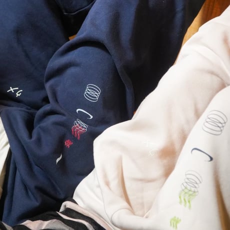 【サウナの梅湯】【受注生産】ｳメYU Sweatpants(beige)