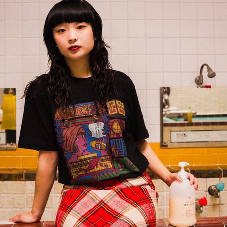 【源湯】いつでもおいでよTシャツ