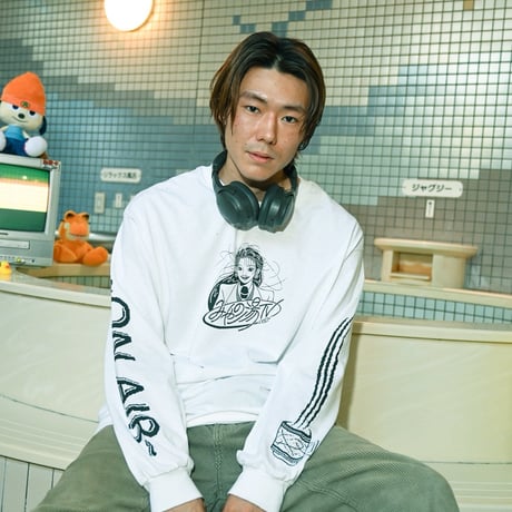 【みやの湯】MIYANOYUTV CREW LONG SLEEVE