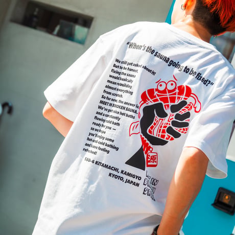 【源湯】SAUNA TOY Tシャツ
