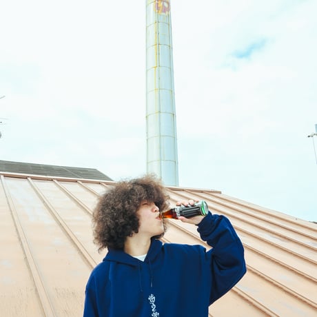 【扇温泉】湯気 LOGO HOODIE