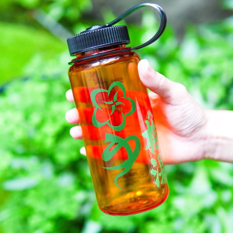 【サウナの梅湯】うめゆナルゲンボトル 0.5ℓ /  オレンジ