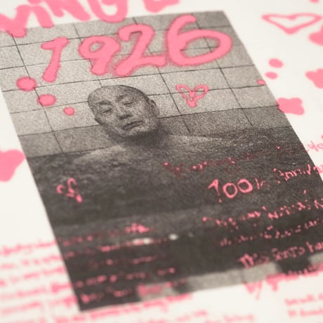 【鴨川湯】LiViNG LOCAL Tee (pink)