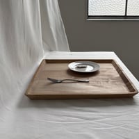 くり抜きの角盆