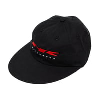 HELLRAZOR LONG BILL CAP  -BLACK-