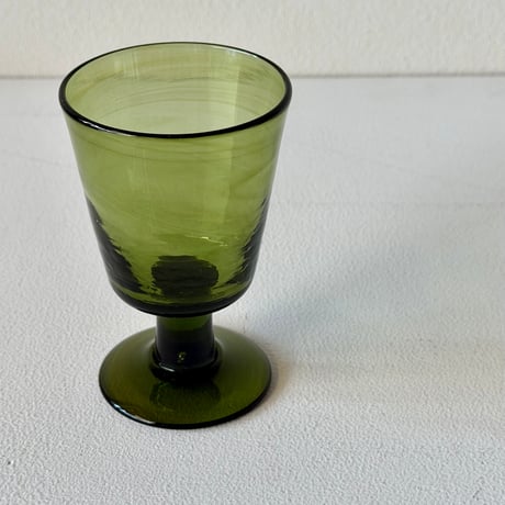 星耕硝子 短脚ワイングラス・角