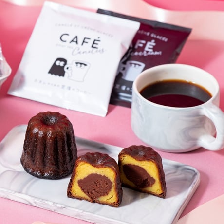 生チョコカヌレ3個とアイス４個