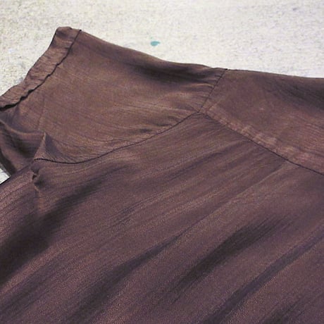 ビンテージ50's●Holly craft切り返しデザイン半袖ループカラーシャツsize S●260830m5-m-sssh-lpトップスメンズ古着