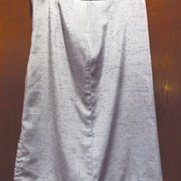 ビンテージ50's60's●サイドジップ付きネップ織り台形スカートグレー実寸W74cm●260728m3-w-skt-w29ボトムスレディース古着