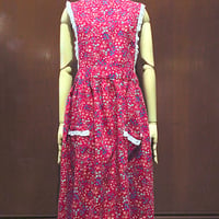 ビンテージ60's70's○DEADSTOCK FAST COLOR RN13960クッキー柄