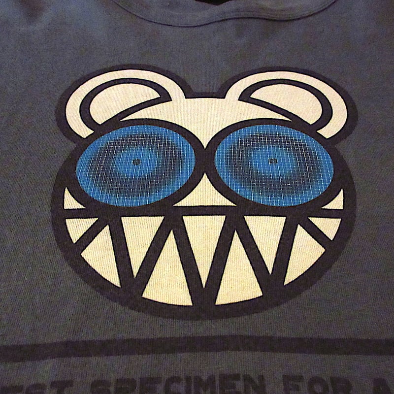 ビンテージ2000's○Radiohead Modified BearプリントTシャツsize
