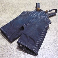ビンテージ30's●Buddy Leeロングリーデニムオーバーオール●260713m2-otclctバディリー人形インテリア雑貨店舗什器
