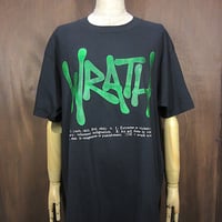 ビンテージ90's○BOY LONDON ”PEACE POSSE”プリントTシャツ黒○251