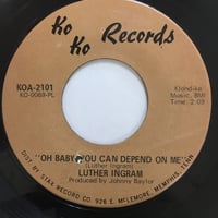 LUTHER INGRAM / Oh Baby, You Can Depend On Me