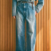 【KHA:KI】TYPE-35 DENIM TROUSERS