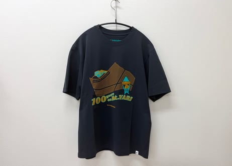 【100周年柄】and wander × 鈴木ともこ コラボTシャツ
