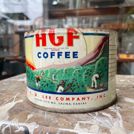 1940’s HGF Lee コーヒー缶