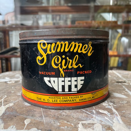 1940’s Summer Girl Lee コーヒー缶
