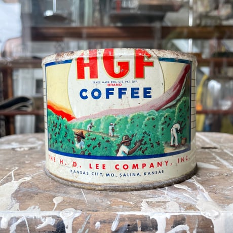1940’s HGF Lee コーヒー缶