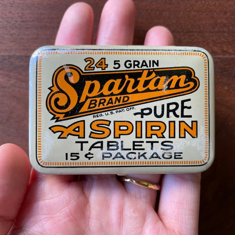 1940’s Spantan Brand タブレット缶
