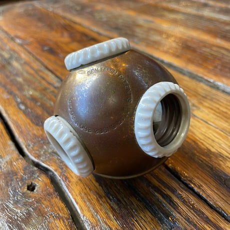 -1920’s 3灯 ベンジャミンソケット