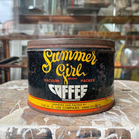 1940’s Summer Girl Lee コーヒー缶