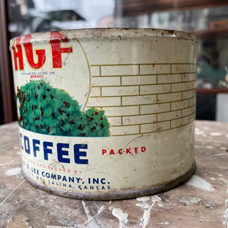 1940’s HGF Lee コーヒー缶