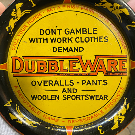 1930’s DUBBLEWARE トレイ