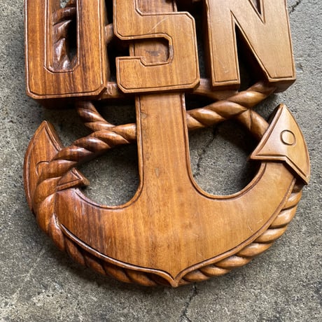 -1980’s USN 木製 ウォールデコ