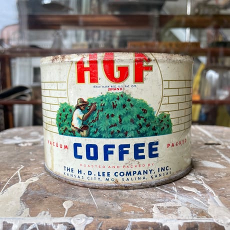 1940’s HGF Lee コーヒー缶
