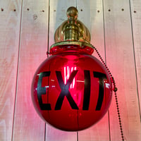 -1940’s “EXIT”ランプシェード ※シェードのみ