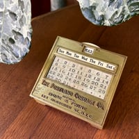 1920’s 万年カレンダー スライド式